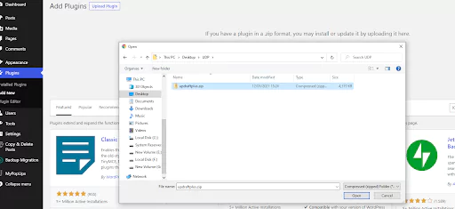 Choose folder